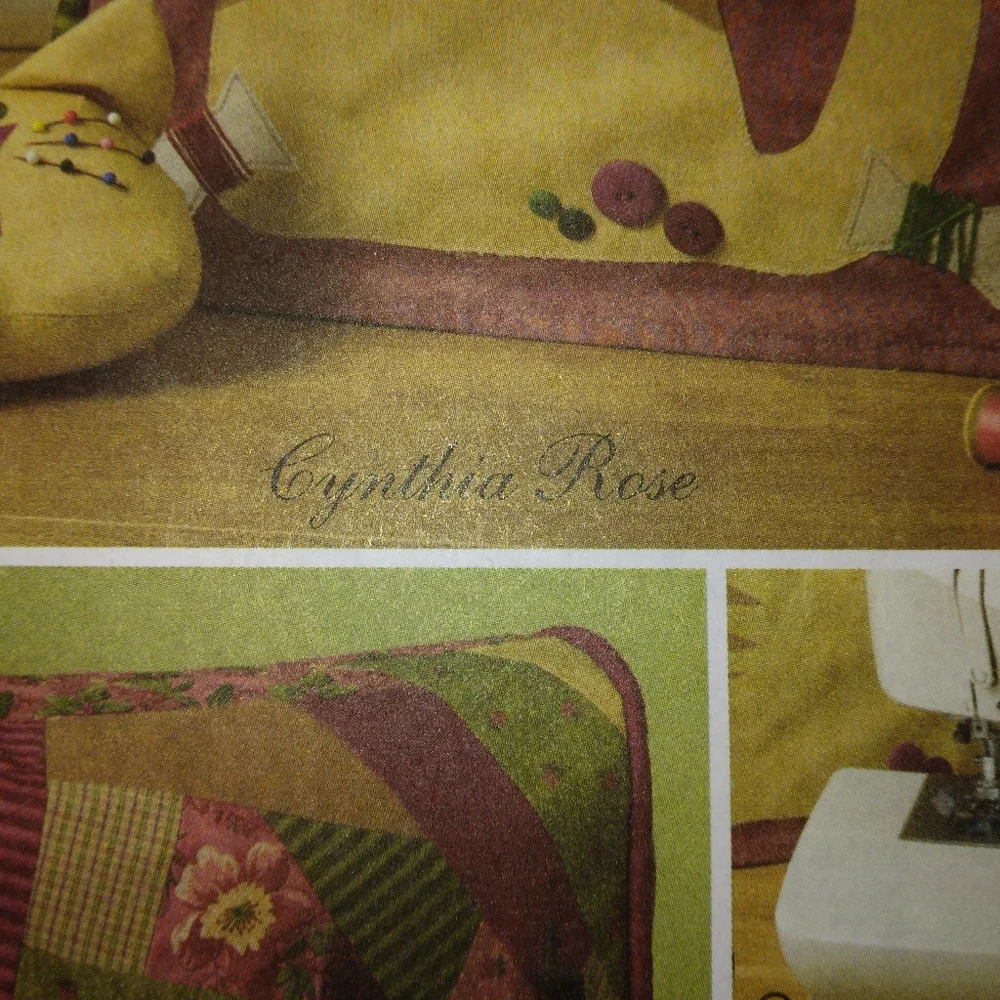 McCall's M5017 Sewing Machine cover, pin cushion, mat